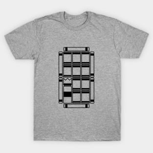 The Kubb Family Black Outline T-Shirt